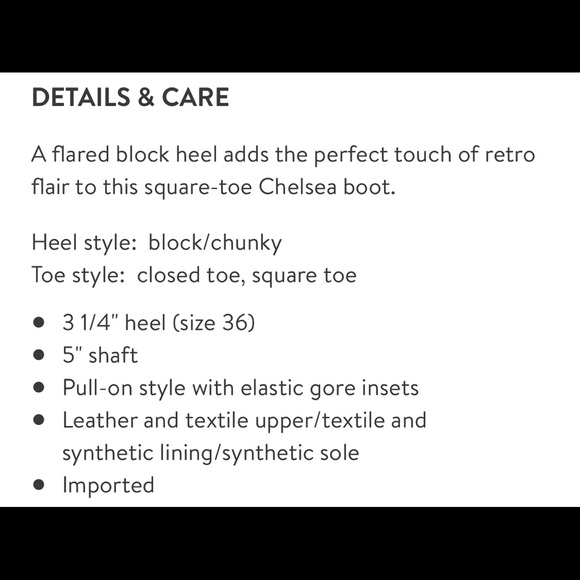 NWT Topshop Leather Chelsea Boots - Picture 7 of 7